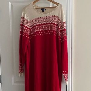 NWT Lands’ End Sweater Dress 3X